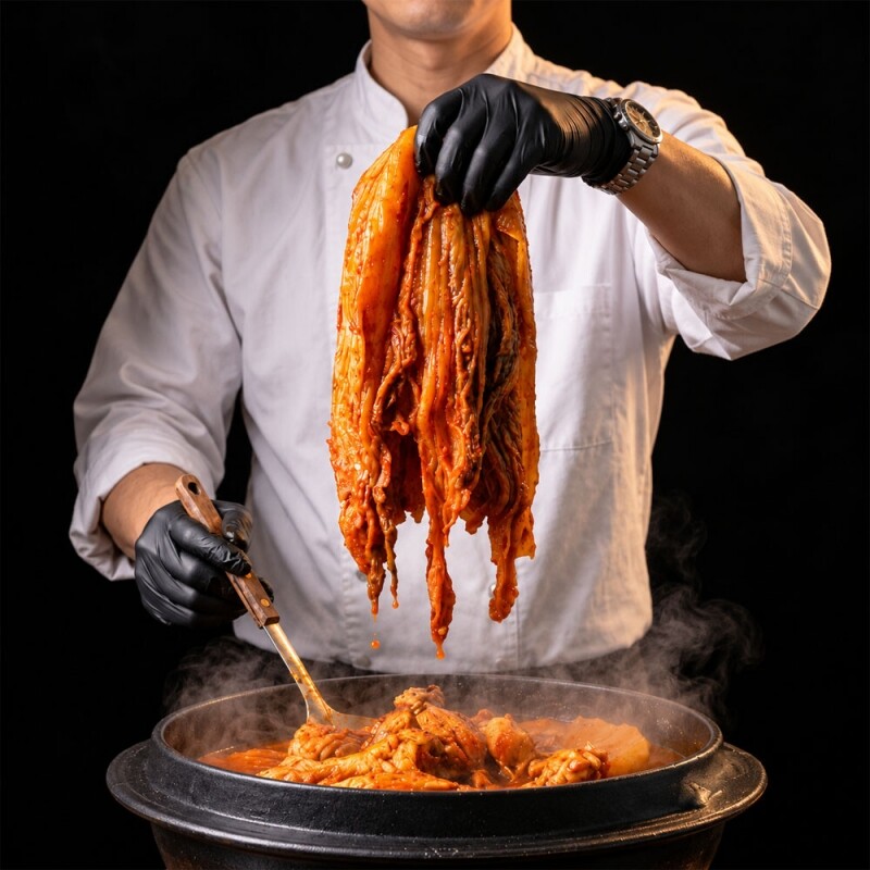{민병선식당}, {묵은지닭볶음탕 밀키트 2종}